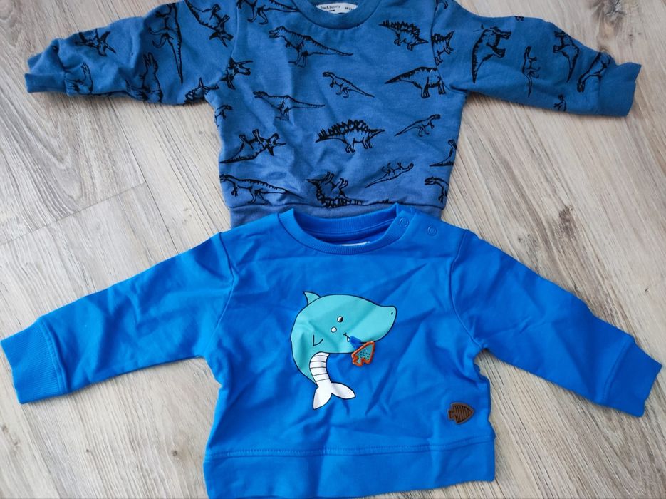 Jesienne bluzy bluza dla chlopca dinozaury r 68