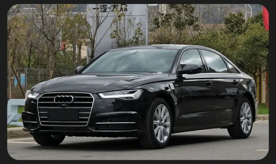Audi A6 C7 A6L 2012–2018 Reflektory Lampy Przednie LED DRL Dynamiczny Kierunkowskaz Komplet