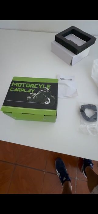 Carplay mota com sensores pressso pneus