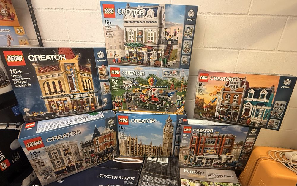 LEGO Creator Modulares 10241/10243/10244/10253/10255/10264/10270 Novos Selados