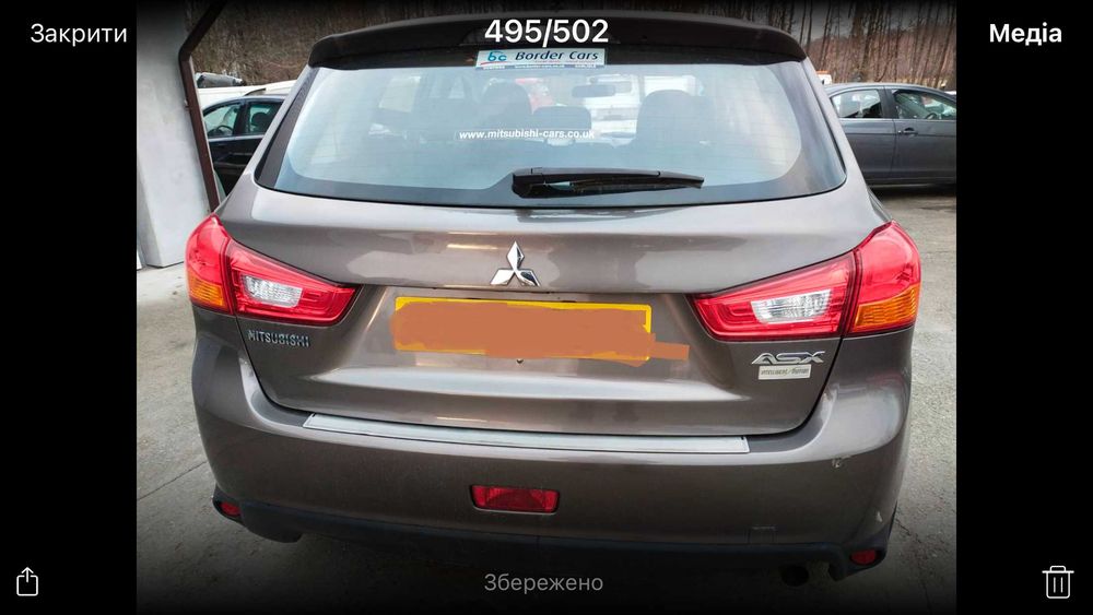 кузов,кузивные запчасти,детали кузова Mitsubishi ASX