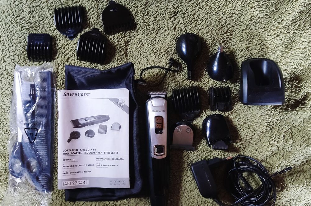 Aparadora de barba e cabelo Silvercrest
