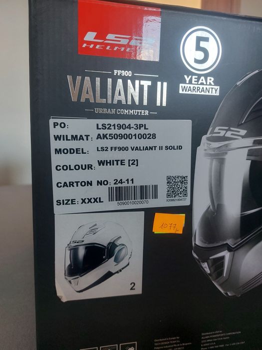 Kaska LS2 valiant 2