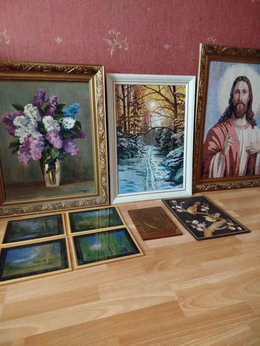 Картини для інтер'єру. Холст, масло, гобелен.