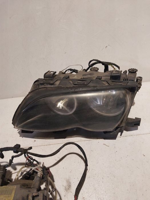 Ringi sedan Lampa przednia prawa lewa reflektor bmw e 46 lift polift