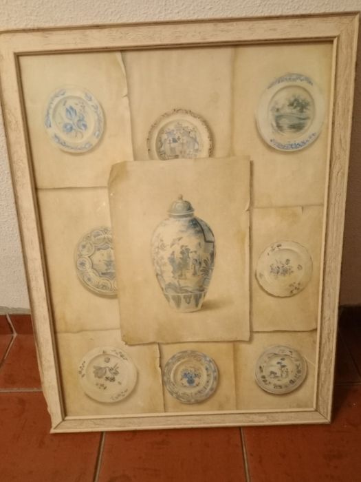 Dois quadros de cerâmica444289985084149761