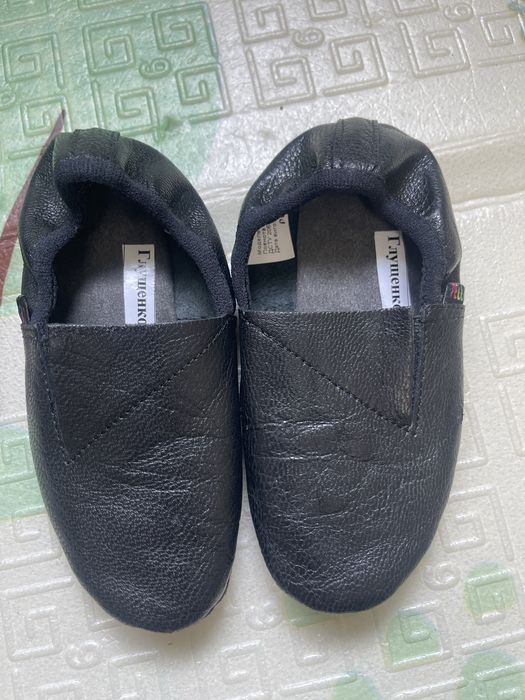 Чешки дитячі чорні 25 розмір