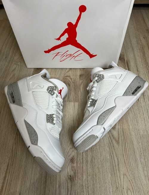 Air Jordan 4 Retro White Oreo 42