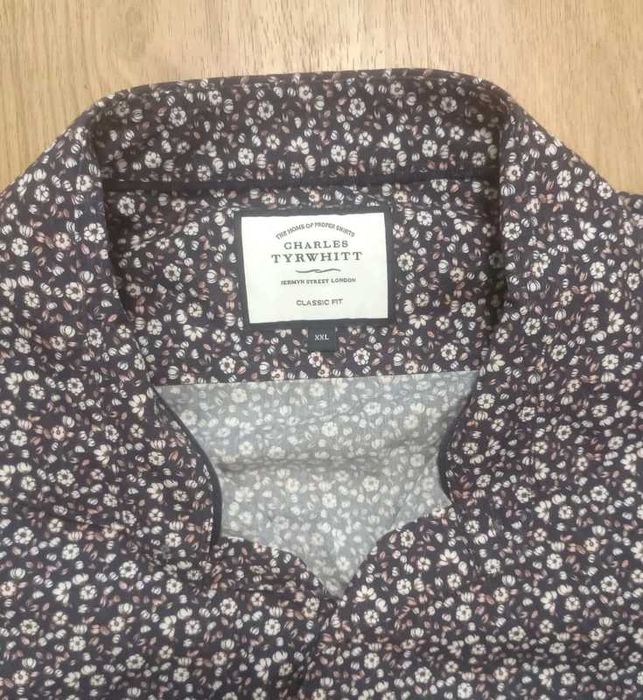 Charles Tyrwhitt classic fit koszula we wzorki XXL