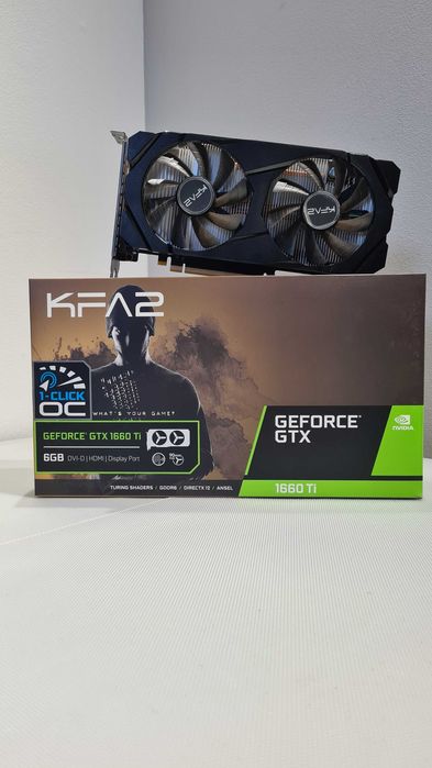 KFA2 GeForce GTX 1660 Ti (1Click OC) 6GB GDDR6