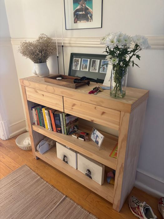 Mesa consola madeira