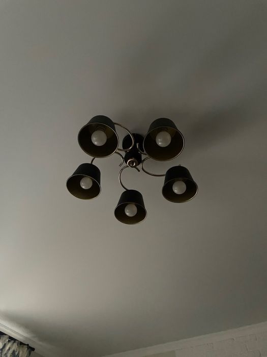 Люстра на 5 плафонів