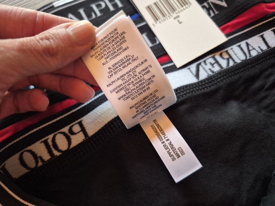 Bokserki Męskie 3pak Ralph Lauren L