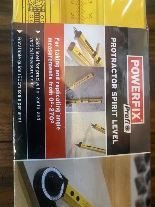 Транспортир/рівень Powerfix