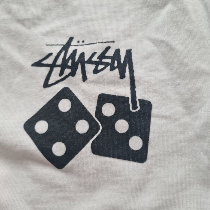 Stussy белая б/у