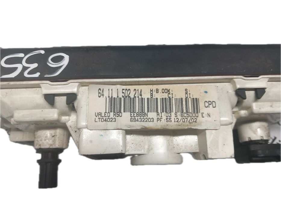 Comando chauffage / sofagem MINI Mini (R50, R53)