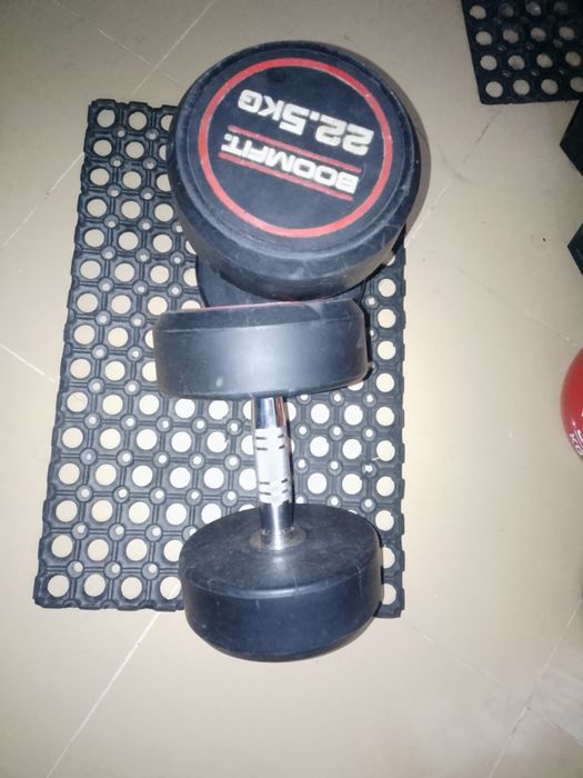 Halteres redondos Boomfit 22,5 kg
