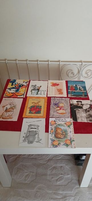 10 Postais de Aniversário,  antigos
