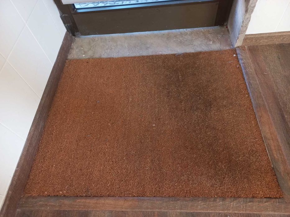 Tapete natural muito resistente