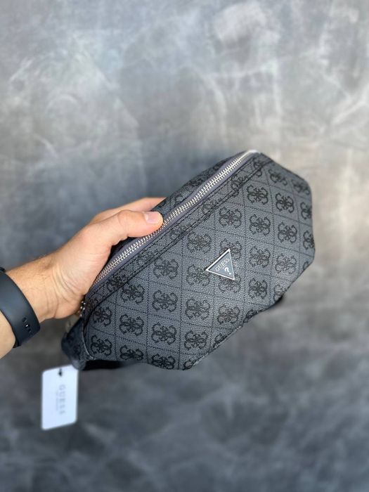 Мужская сумка бананка guess чоловіча жіноча бананка гесс