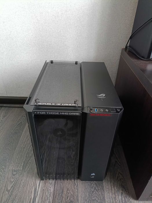 Ігровий пк corsair 280 rgb ryzen 5 rx5700xt ssd 1tb