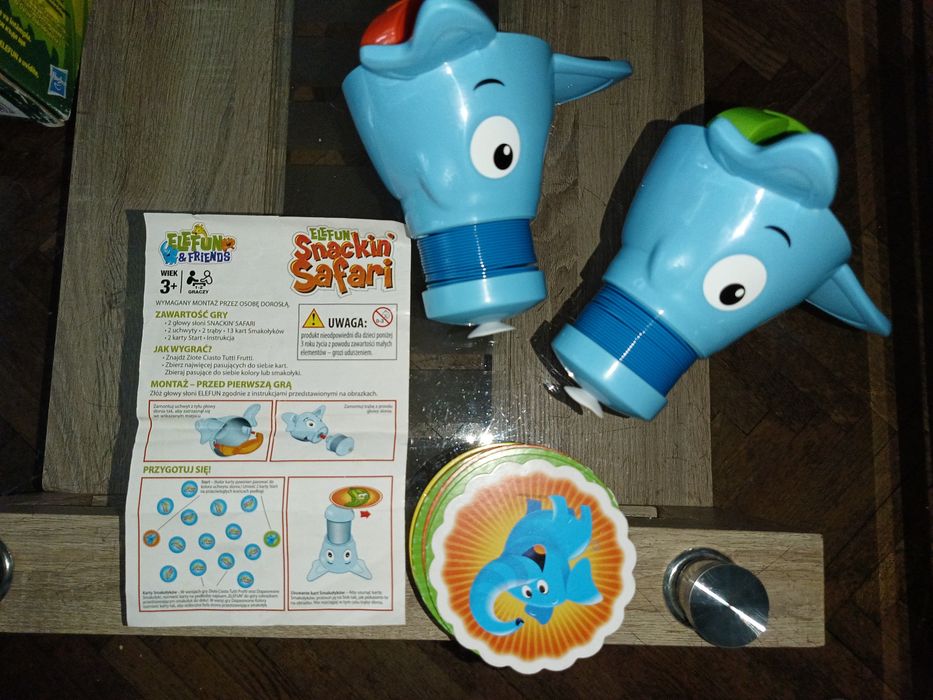 Gra Elefun Snackin’ Safari + tablet edukacyjny dla dziecka – komplet ...