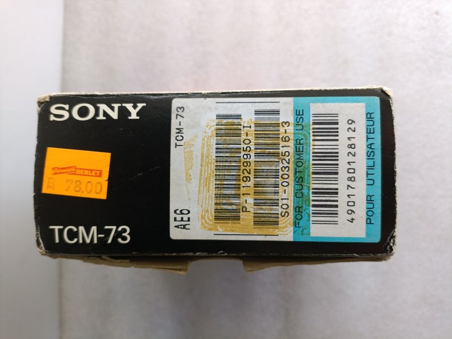 Плеер диктофон Sony tcm-73
