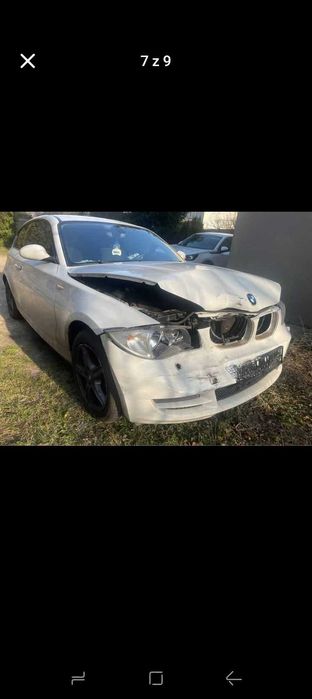 Bmw e81 lift e87 n47d20 europa alpinweiss wszystkie czesci