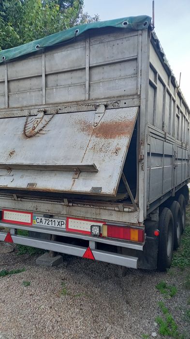 напівпричіп зерновоз