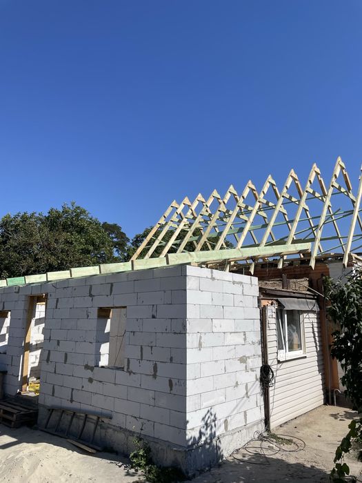 Демонтажні роботи, Кладка газоблоку та цегли