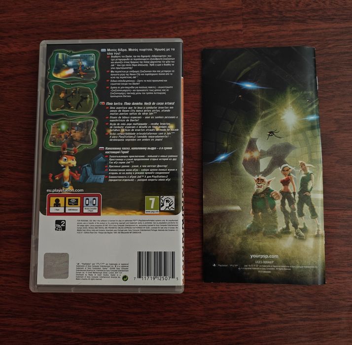 Jogo PSP — Daxter (Completo CIB com Manual)