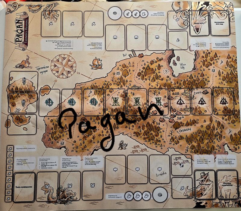 Mata do gry planszowej. Proszę czytać opis.