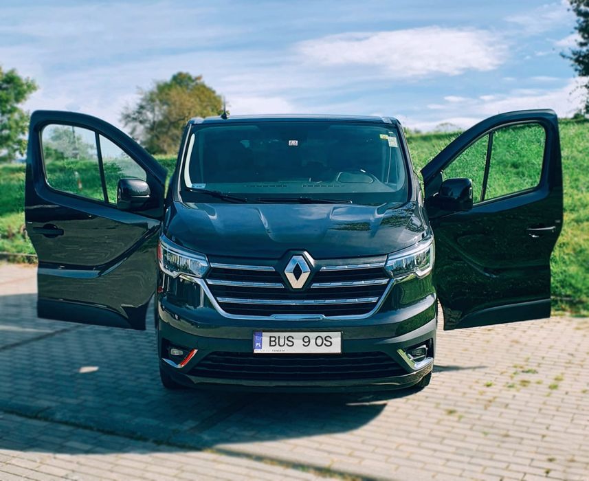 Wynajem NOWY MODEL Renault Trafic  2023r-9 osobowy  od 170* netto DOBA