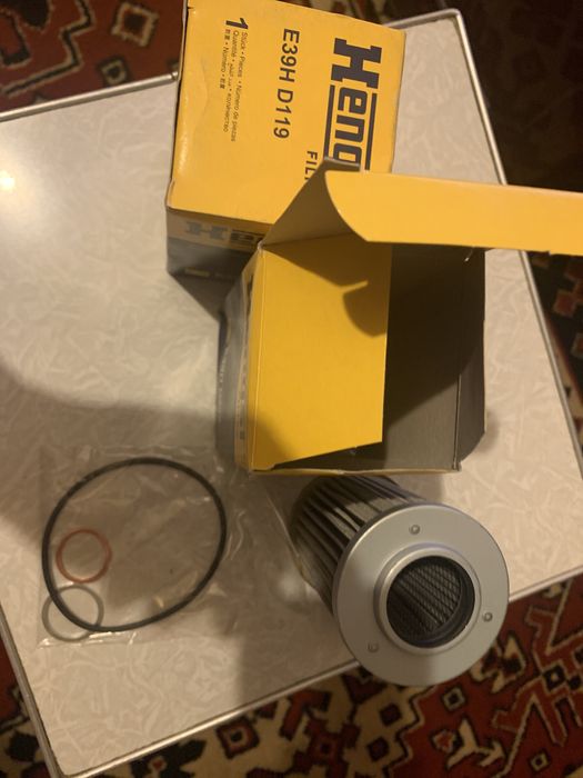 Фильтр масляный E39H D119