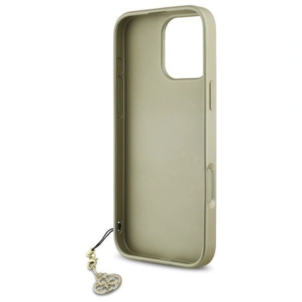 Etui Guess do iPhone 16 Pro Max Hardcase Charms Brown