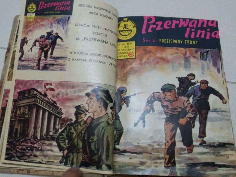 Podziemny front komiks komplet wszystkie części
