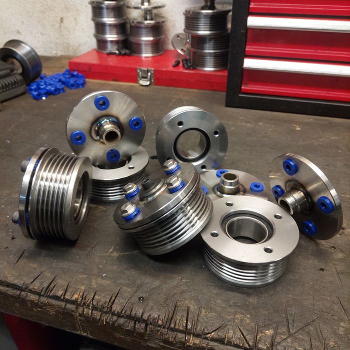 Koło koła pasowe tuning Eaton m62 Mercedes 2.0 2.3 m111 w202 w208 w210