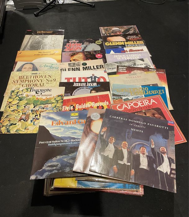 Colecão de discos vinil
