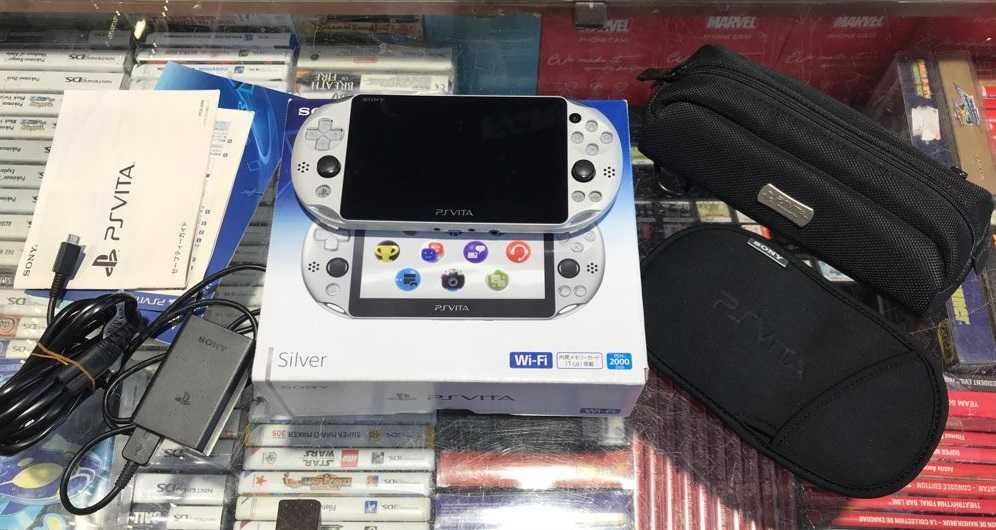 Konsola PS Vita Slim PCH-2000 Silver Srebrna Sklep Irydium