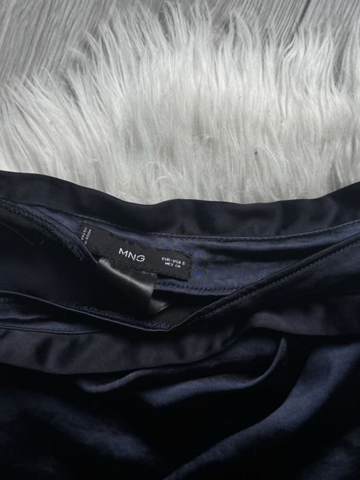 Granatowa spódnica Mango S 36