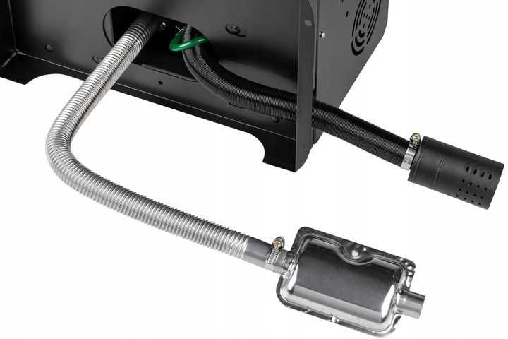 Lekka Przenośna Nagrzewnica Spalinowa 230V/12V Mocna 8kW Okazja !