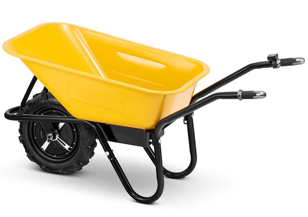 Taczka elektryczna akumulatorowa wozidło Baumr-AG BPR 500W 100L 180kg