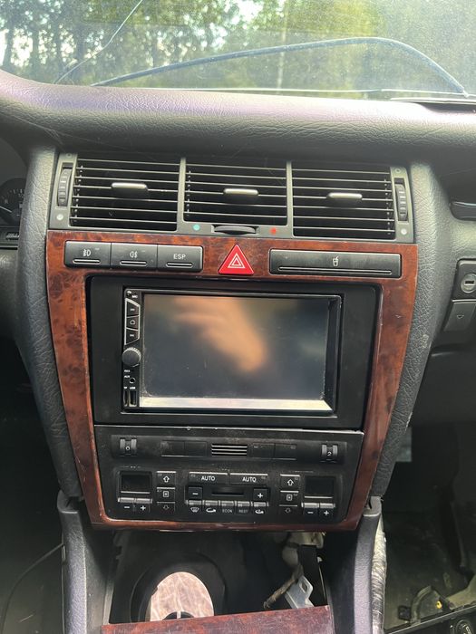 Комплект переходу на 2 DIN(велика) магнітола Audi A8D2 доресталінг