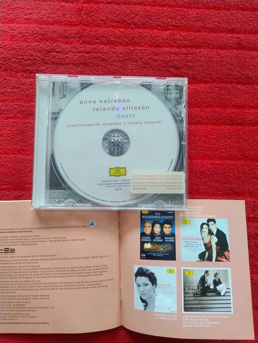 CD Netrebko & Villazon - Duets (Deutsche Grammophon)