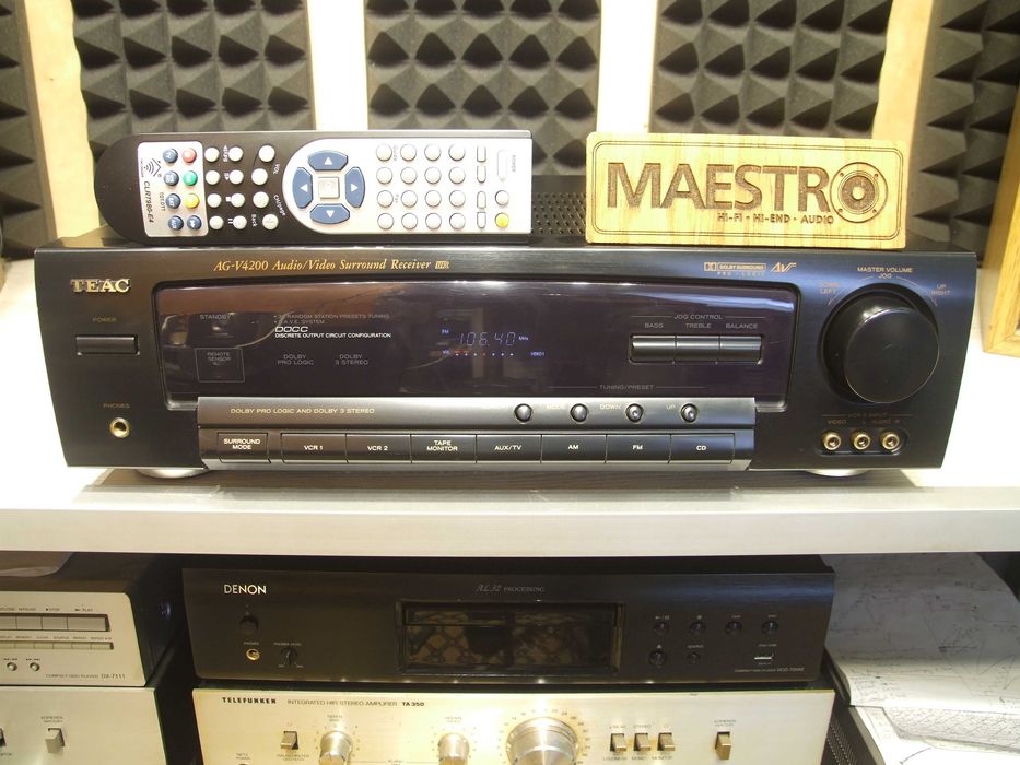 Ресівер TEAC AG-V4200. 2х60. 8-16 Ом. Без передплати