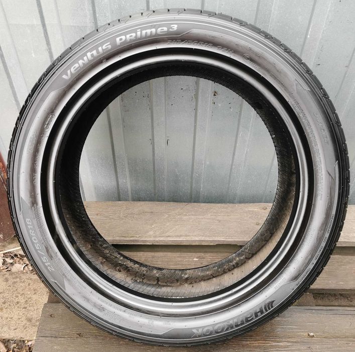 311) Opona - 215/50/18 - Hankook - 6.5mm - 1x2021 - Letnia