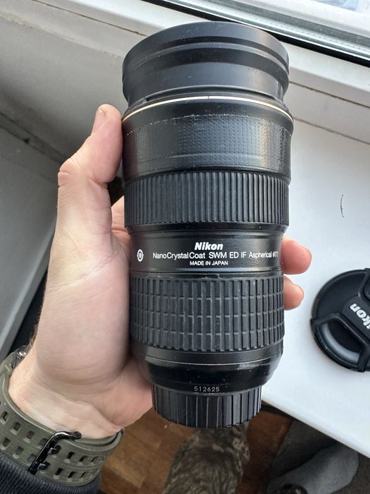 Обʼєктив nikkor 85mm f1.8G nikon та 24-70 2.8G