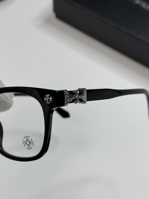 Окуляри Chrome Hearts тонкі широкі та без оправи очки хром хартс CH