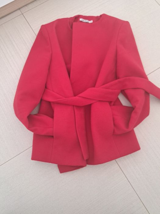 Kurtka płaszcz ciepły na jesień M 38 Elegancki