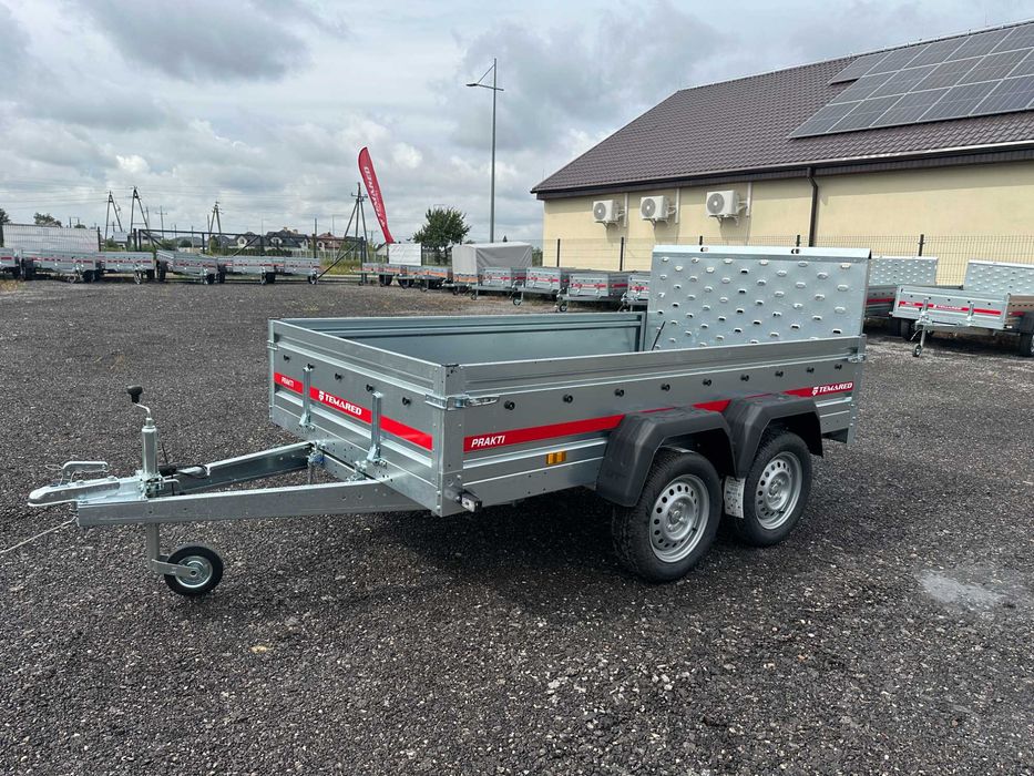 Przyczepka uchylna z Najazdem 264x150x40 Temared Prakti 2615/2 DMC:750